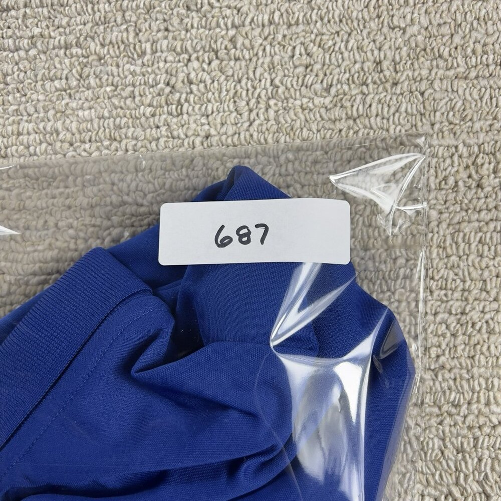 Adidas Golf Peach Bowl Challenge Short Sleeve Polo Shirt Blue Men’s Size XXL - Picture 8 of 8